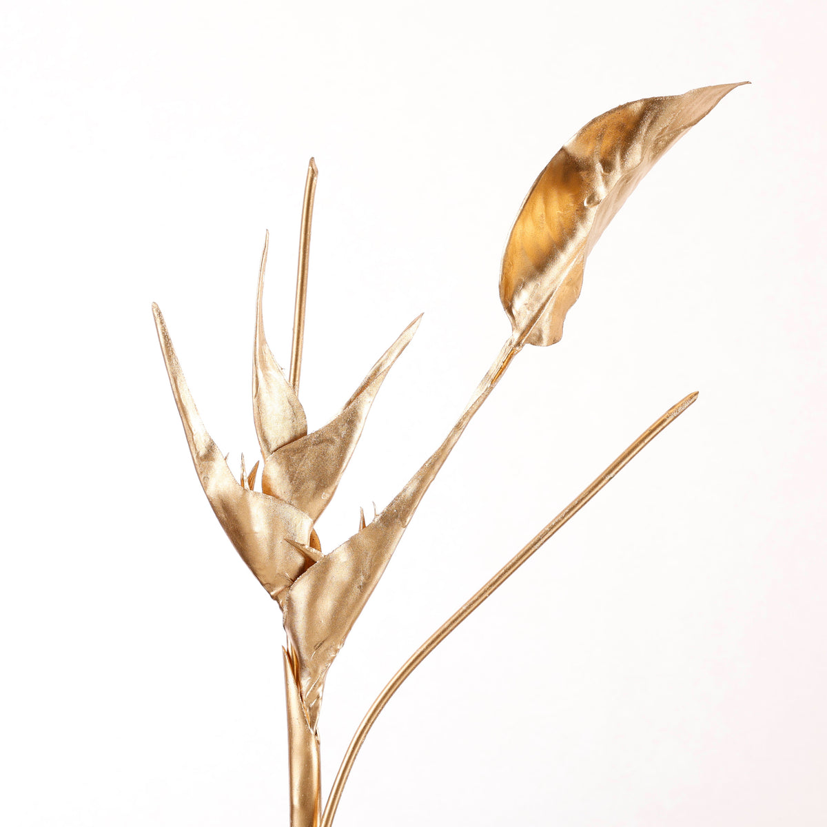 31"  Gold Heliconia Spray