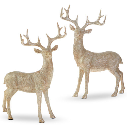18" Gold Resin Deer (LEFT ONLY)