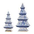 12.5"Blue Chinoiserie Trees-LARGE ONLY