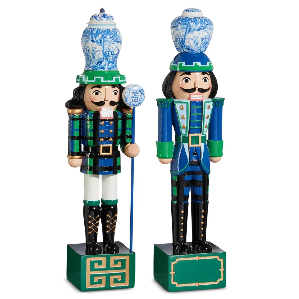 19" Black Watch Nutcracker (BLUE PANTS)