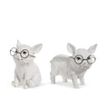 4" Pig with Glasses (RIGHT ONLY)