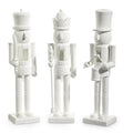 15" White Nutcracker with Baton