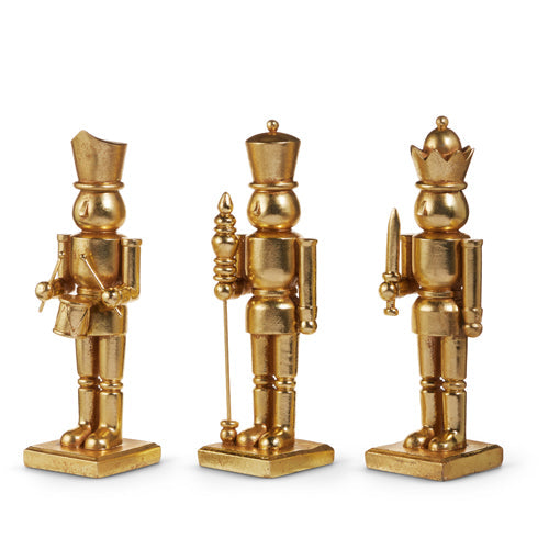 10" Gold Nutcracker (CENTER ONLY)