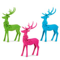 14" Flocked Deer (BLUE ONLY)
