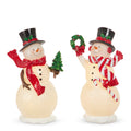 10" Merry Lighted Snowman (RIGHT ONLY)