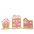 9" X 12" Bright Gingerbread Village (MIDDLE ONLY)
