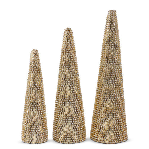 13" Gold Jewel Trees  (MEDIUM ONLY)