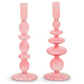 10.25" PINK CANDLE STICKS (LEFT ONLY)