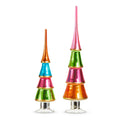 14" Shiny Color Block Trees (SMALL ONLY)