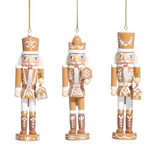 6" Gingerbread Nutcracker Ornament - MIDDLE ONLY