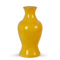 12" Yellow Vase
