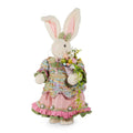 24" Mrs. Bunny with Pink Ruffled Skirt