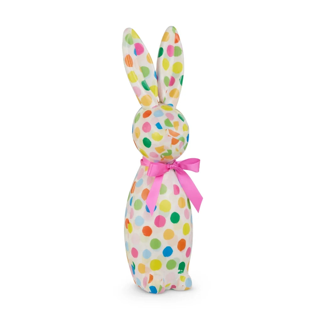 16" Polka Dot Confetti Bunny