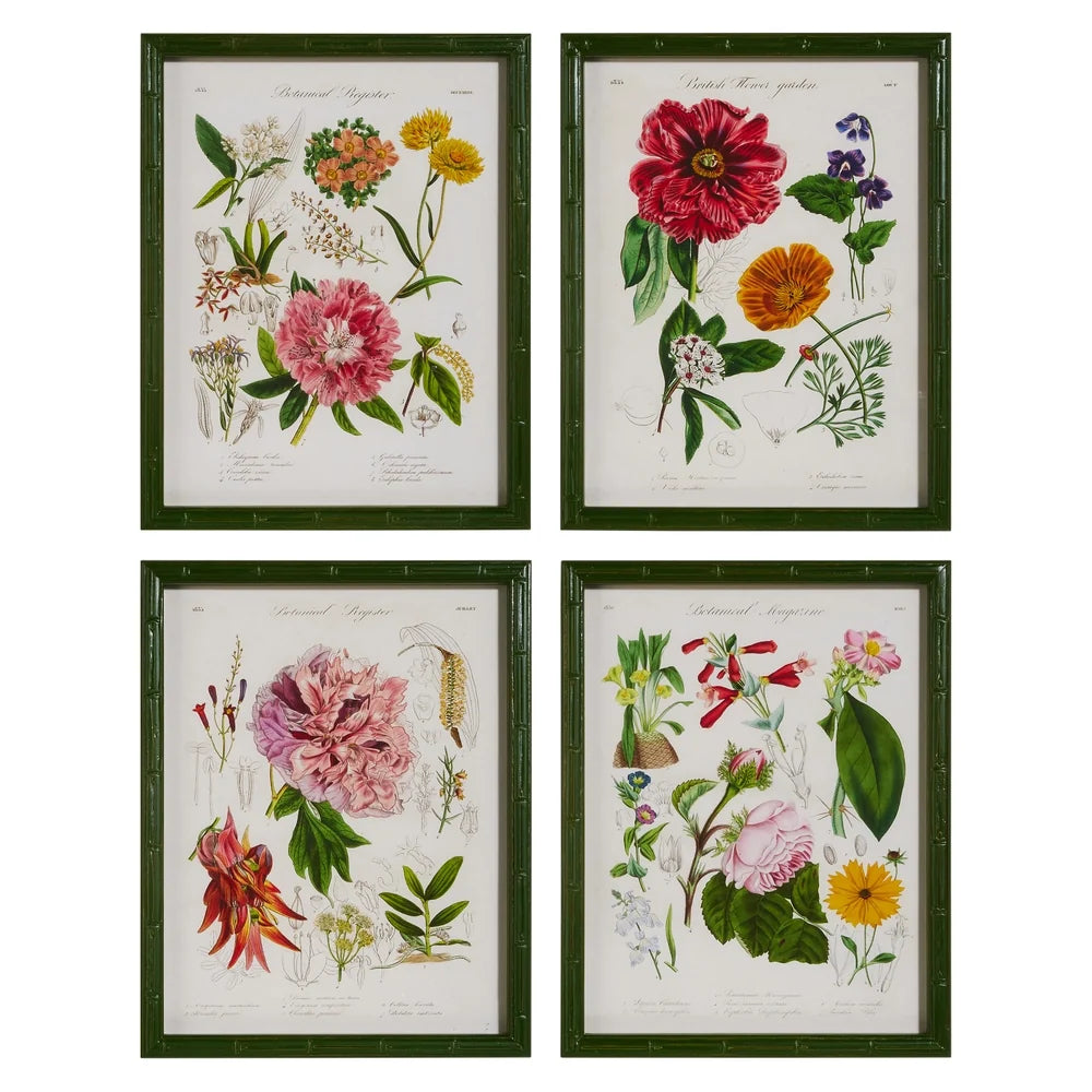 16" Floral Framed Wall Art (BOTTOM RIGHT ONLY)