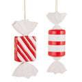 14.25" Red and White Candy Ornament (RIGHT ONLY)