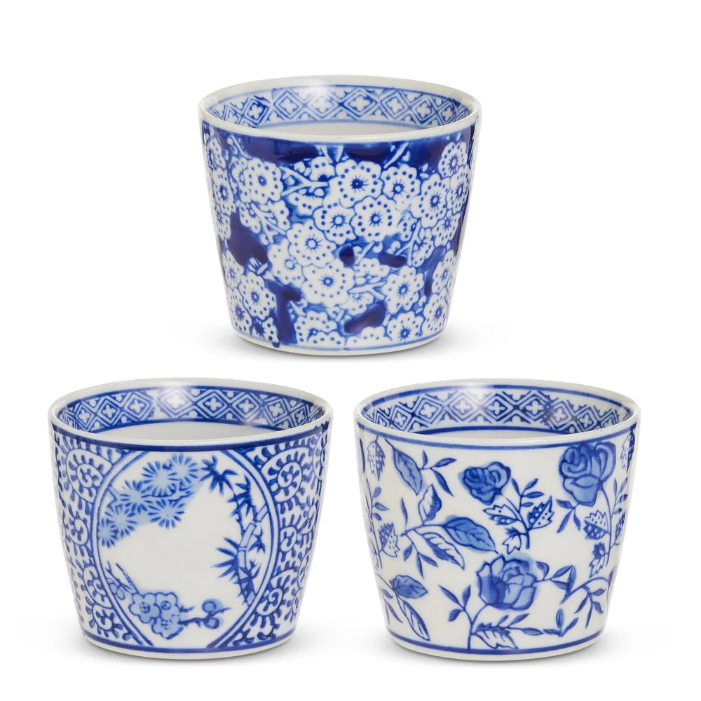 3.5" Mini Blue Pot (BOTTOM LEFT ONLY)