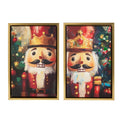 11.5" Holiday Nutcracker Wall Art (LEFT ONLY)