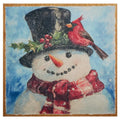19" Friendly Snowman Wall Art