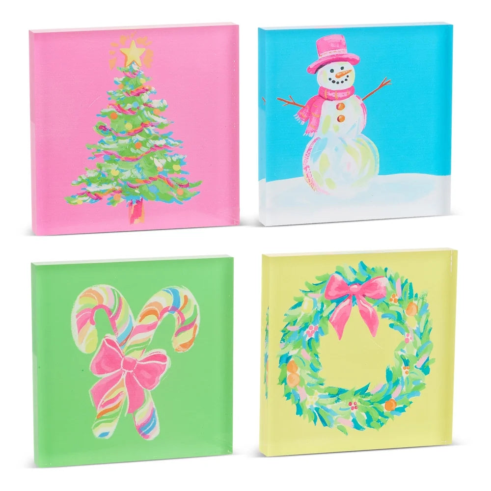 6" Candy Pop Acrylic Block (TOP LEFT ONLY)