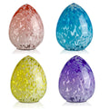D6.5"H7.9" GLASS EASTER EGGS- PURPLE ONLY