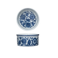30 oz./3-3/4 Cup Stoneware Pet Bowl w/ Floral Design
