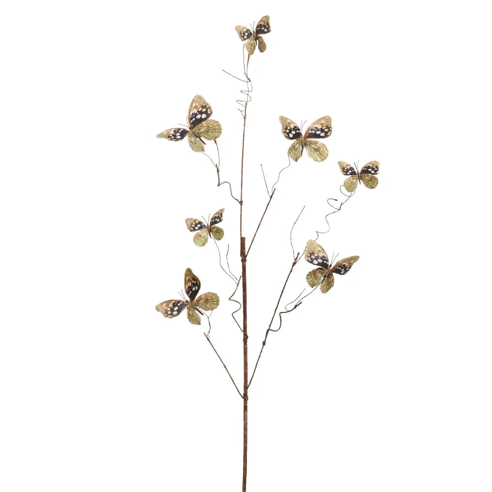 48" Natural Butterfly Branch