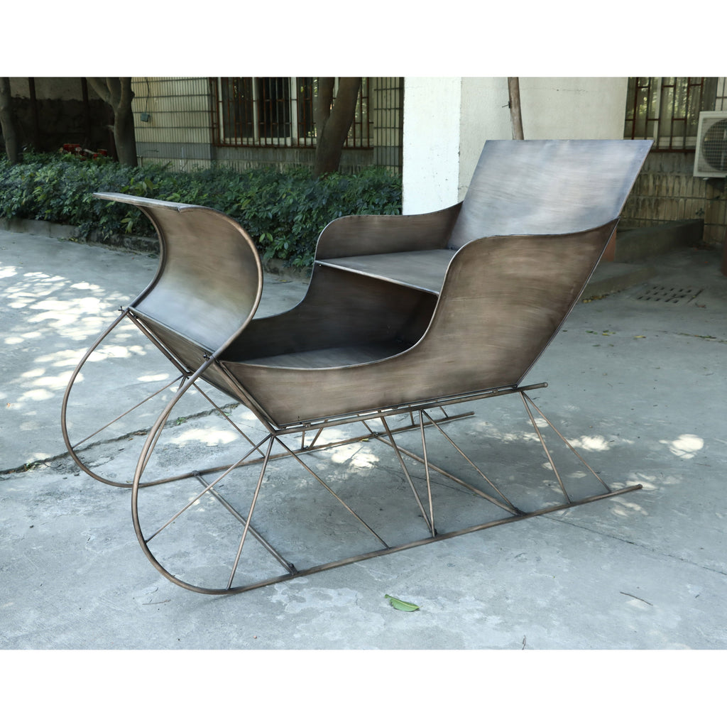 Life Size Metal Sleigh (Local Pick Up Only)
