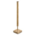 19.5" Metal Tube Holder With Plate