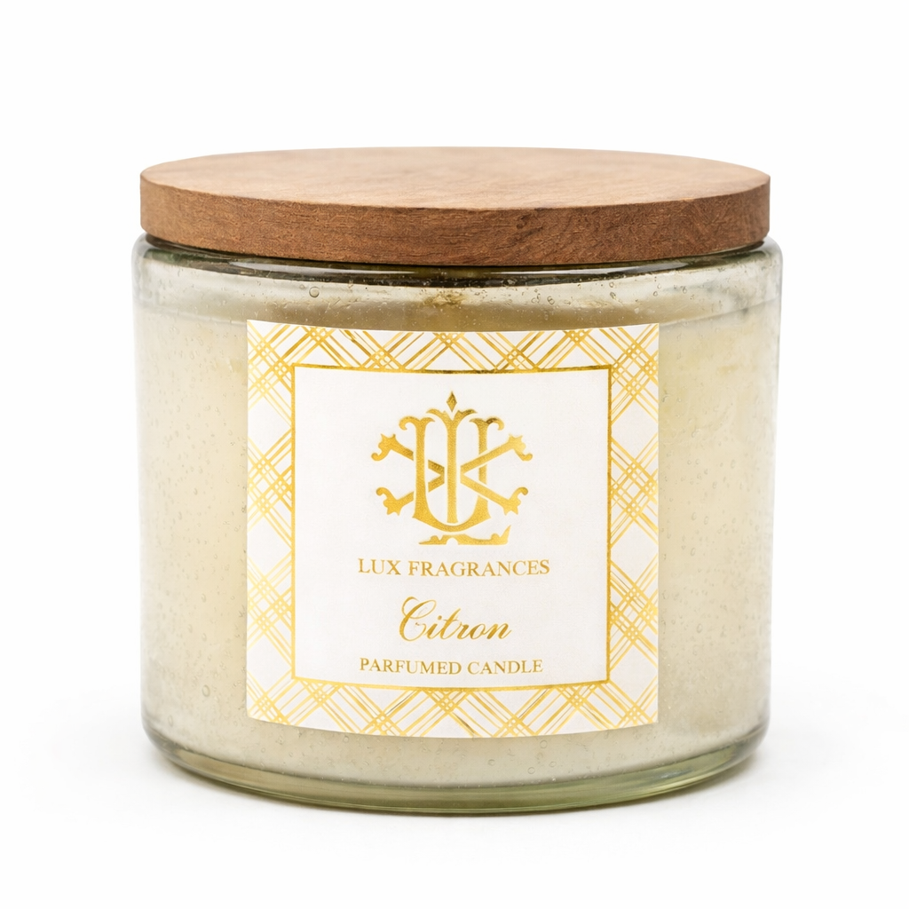 Citron 12 oz. Clear Glass w/Stain Lid